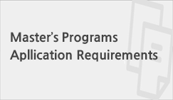 Master's Programs Application Requirements